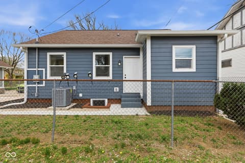 Backyard at 641 E 33rd Street, Indianapolis, IN