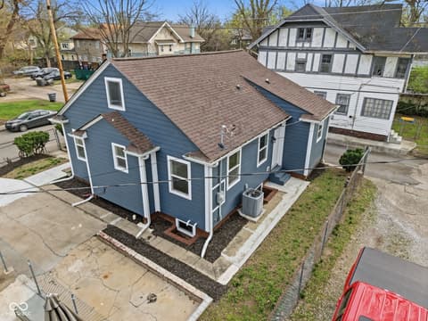 Backyard at 641 E 33rd Street, Indianapolis, IN