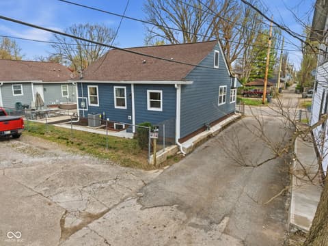 Side exterior at 641 E 33rd Street, Indianapolis, IN