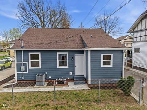 Front exterior at 641 E 33rd Street, Indianapolis, IN