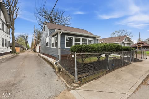 Front exterior at 641 E 33rd Street, Indianapolis, IN
