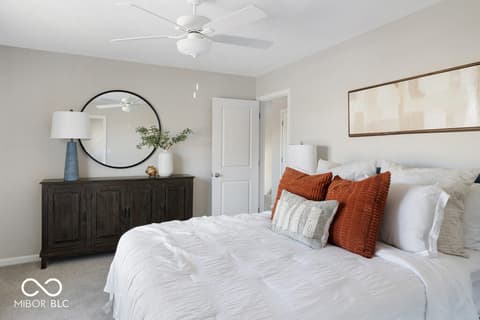 Bedroom at 10333 Crystal Coop Lane, Indianapolis, IN