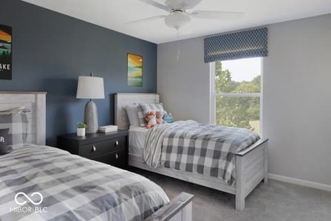 Bedroom at 10333 Crystal Coop Lane, Indianapolis, IN