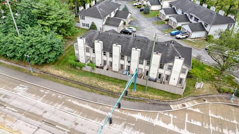 Aerial view at 6047 Southbay Drive, Indianapolis, IN
