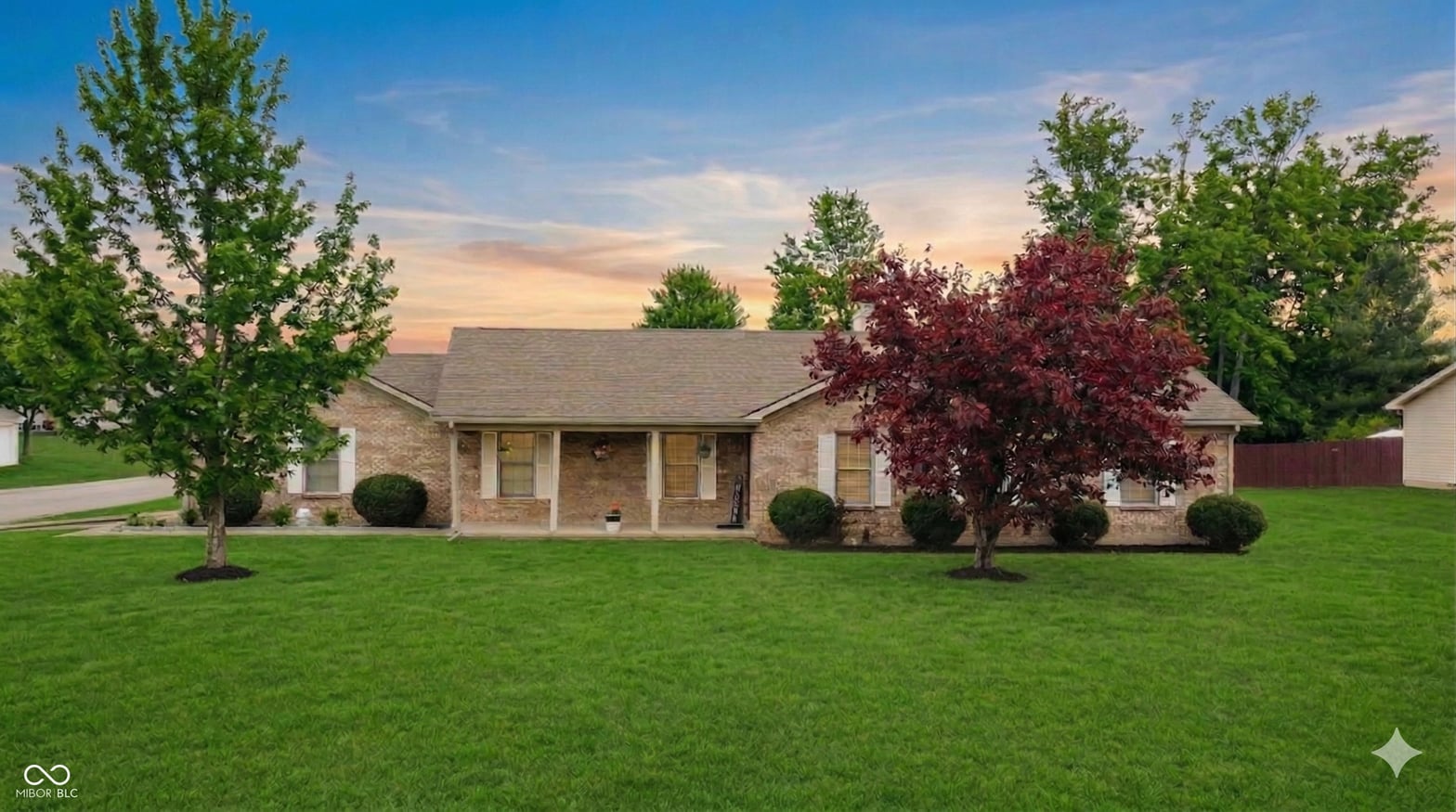 Front exterior at 400 Winding Brook Drive, Centerville, IN