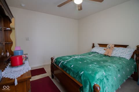 Bedroom at 400 Winding Brook Drive, Centerville, IN