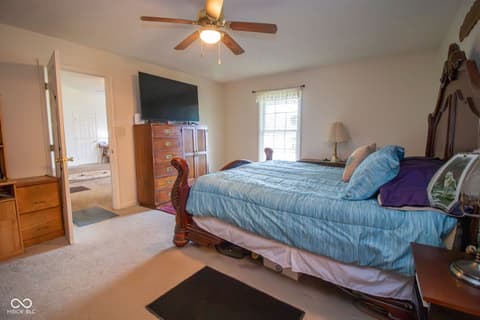 Bedroom at 400 Winding Brook Drive, Centerville, IN