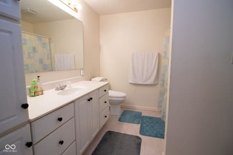 Bathroom at 400 Winding Brook Drive, Centerville, IN