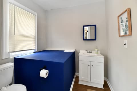 Bathroom at 142 S 5th Avenue, Beech Grove, IN