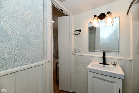 Bathroom at 142 S 5th Avenue, Beech Grove, IN