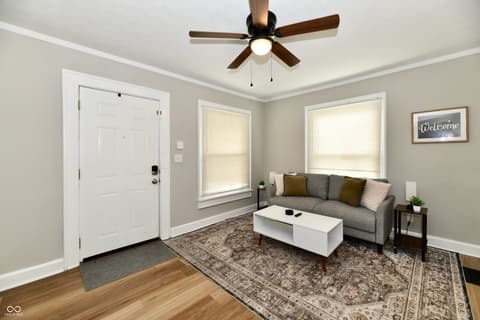 Living room at 142 S 5th Avenue, Beech Grove, IN