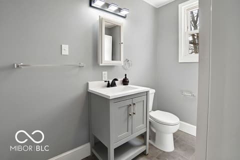 Bathroom at 119 S 18th Street, New Castle, IN