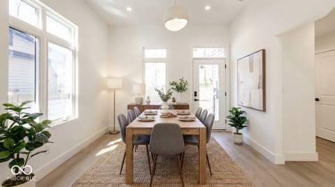 Dining room at 4226 Norwaldo Avenue, Indianapolis, IN