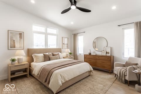Bedroom at 4226 Norwaldo Avenue, Indianapolis, IN