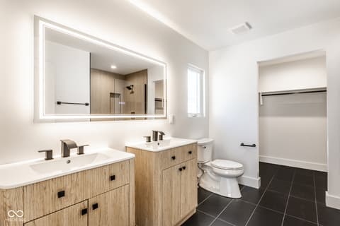 Primary bathroom at 4226 Norwaldo Avenue, Indianapolis, IN