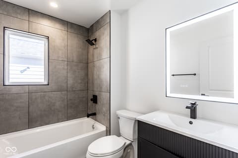 Bathroom at 4226 Norwaldo Avenue, Indianapolis, IN