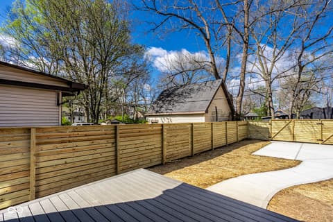Outdoor living area at 4226 Norwaldo Avenue, Indianapolis, IN