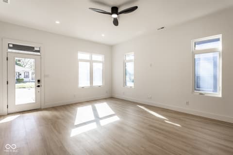 Living room at 4226 Norwaldo Avenue, Indianapolis, IN