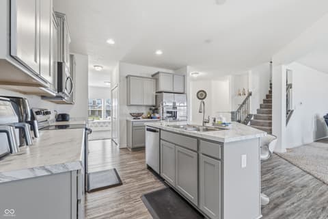 Kitchen at 988 Belgium Boulevard, Bargersville, IN