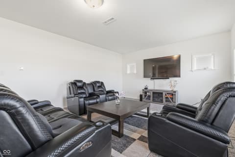 Living room at 988 Belgium Boulevard, Bargersville, IN