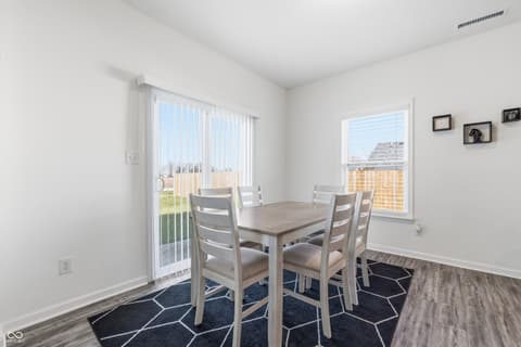 Dining room at 988 Belgium Boulevard, Bargersville, IN