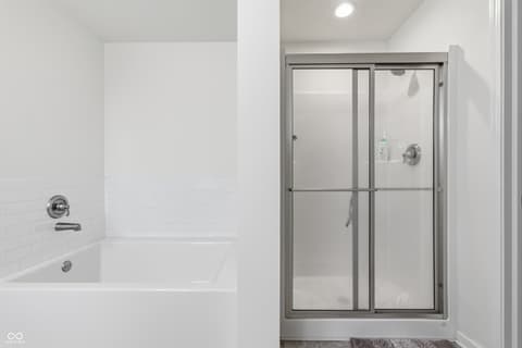 Bathroom at 988 Belgium Boulevard, Bargersville, IN