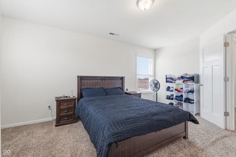 Bedroom at 988 Belgium Boulevard, Bargersville, IN