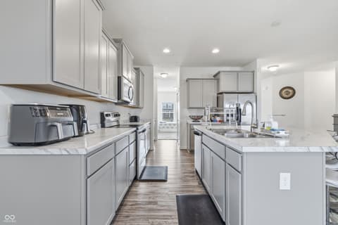 Kitchen at 988 Belgium Boulevard, Bargersville, IN