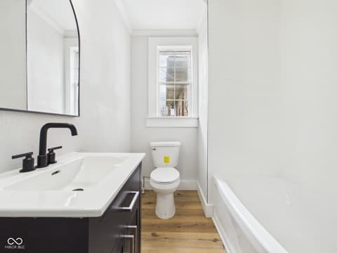 Bathroom at 2420 Jackson Street, Anderson, IN