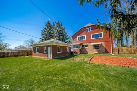 Backyard at 149 N Dalton Avenue, Albany, IN