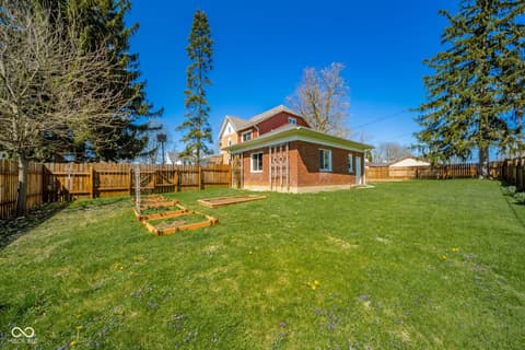 Backyard at 149 N Dalton Avenue, Albany, IN