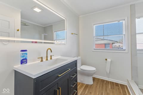 Bathroom at 1718 Tulip Drive, Indianapolis, IN