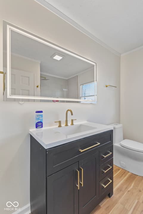Bathroom at 1718 Tulip Drive, Indianapolis, IN