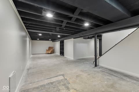 Basement at 1718 Tulip Drive, Indianapolis, IN