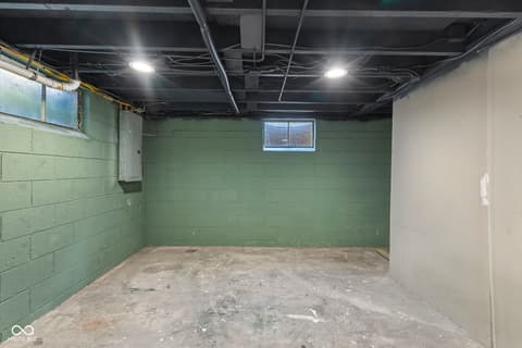 Basement at 1718 Tulip Drive, Indianapolis, IN