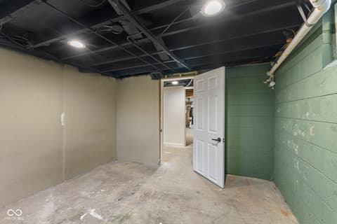 Basement at 1718 Tulip Drive, Indianapolis, IN