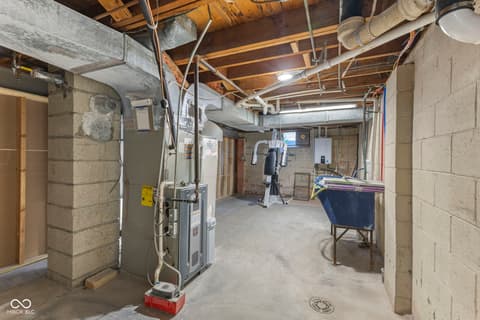 Basement at 1718 Tulip Drive, Indianapolis, IN