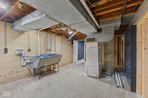 Basement at 1718 Tulip Drive, Indianapolis, IN
