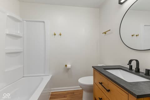 Bathroom at 1718 Tulip Drive, Indianapolis, IN