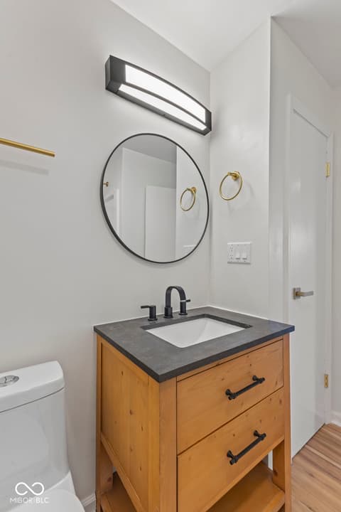 Bathroom at 1718 Tulip Drive, Indianapolis, IN