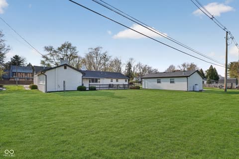 Backyard at 1919 Elizaville Road, Lebanon, IN