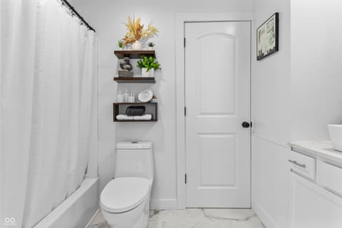 Bathroom at 3211 S Lockburn Street, Indianapolis, IN