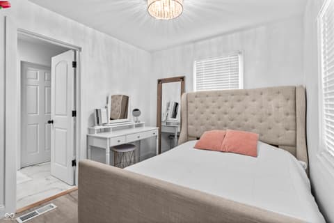 Bedroom at 3211 S Lockburn Street, Indianapolis, IN