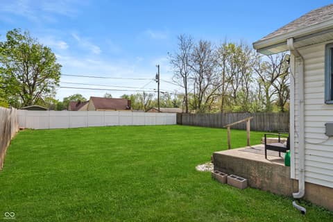 Yard at 3211 S Lockburn Street, Indianapolis, IN