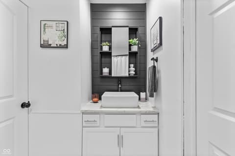 Bathroom at 3211 S Lockburn Street, Indianapolis, IN