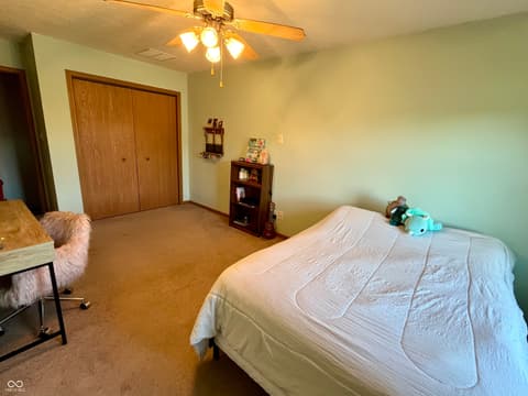 Bedroom at 8727 N 30th Street, Terre Haute, IN