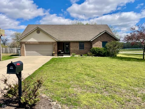 Front exterior at 8727 N 30th Street, Terre Haute, IN