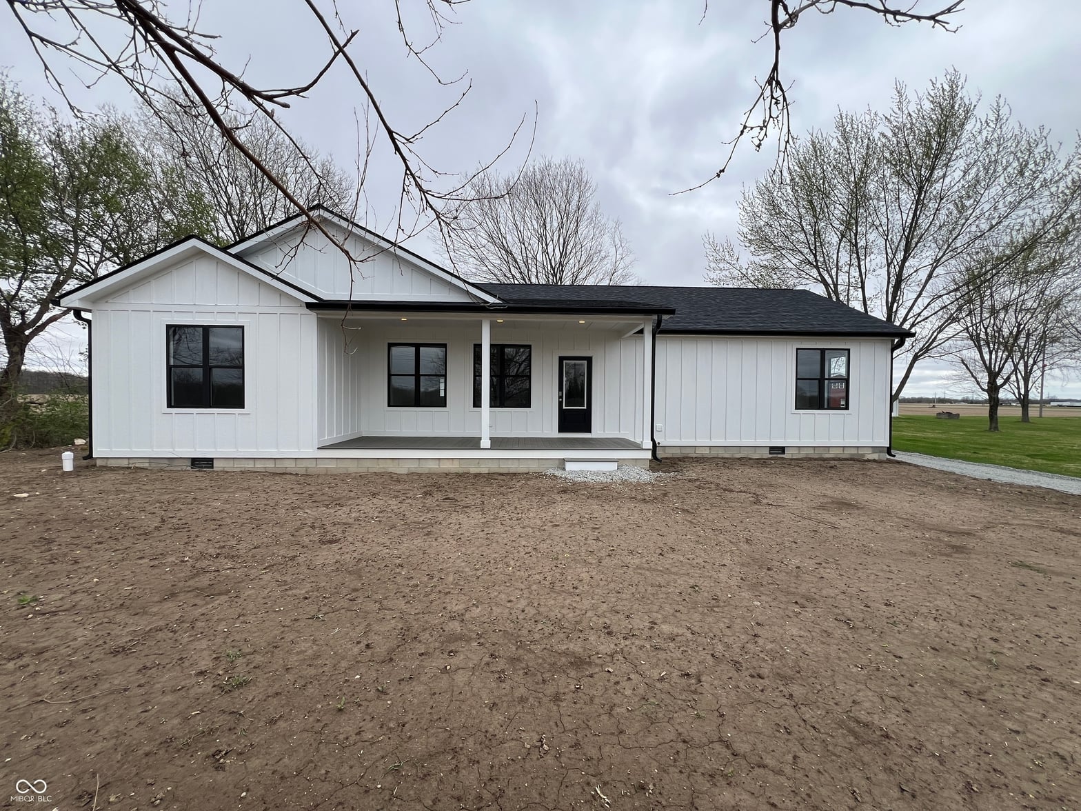 Backyard at 4653 E Us Highway 36, Markleville, IN