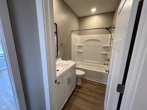 Bathroom at 4653 E Us Highway 36, Markleville, IN