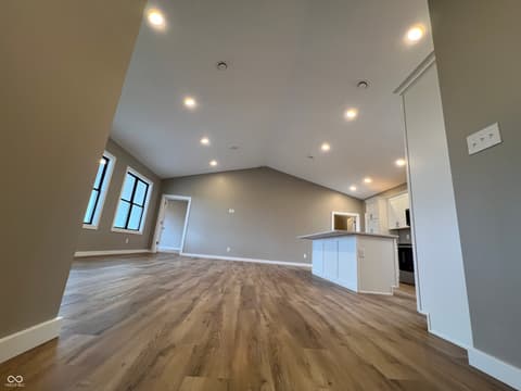 Living room at 4653 E Us Highway 36, Markleville, IN